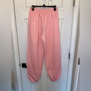 Pink LA Speedy Sweatpants w Drawstring